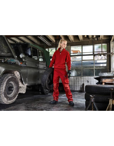 Pulover de lucru cu fermoar 1/4 - Uni